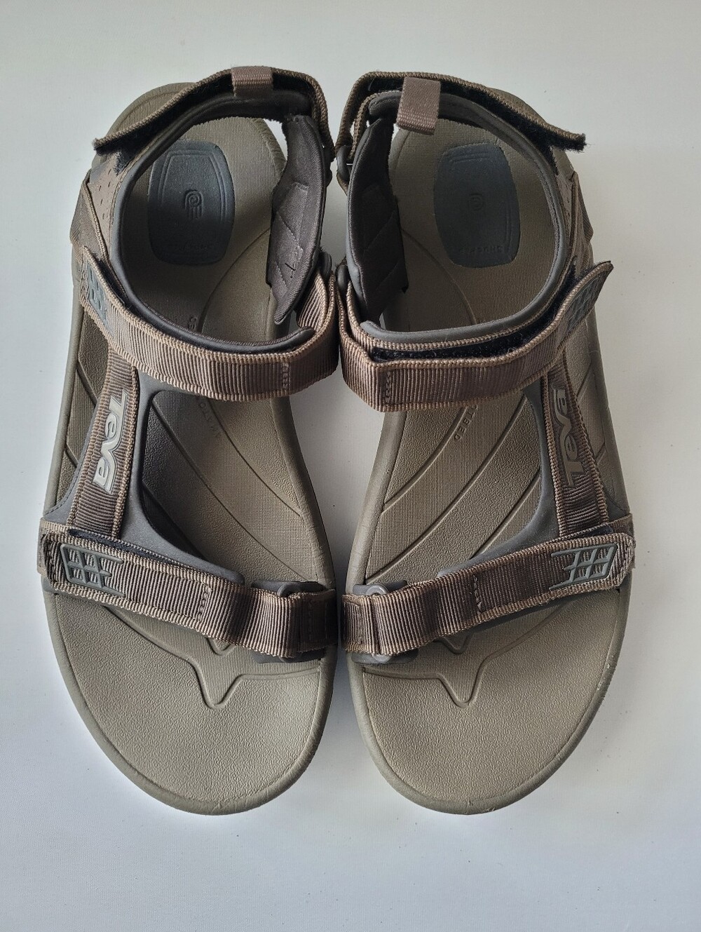 Teva Tanza S/N 4141 Men's Brown Trail Hiking Sandals Size 10.5